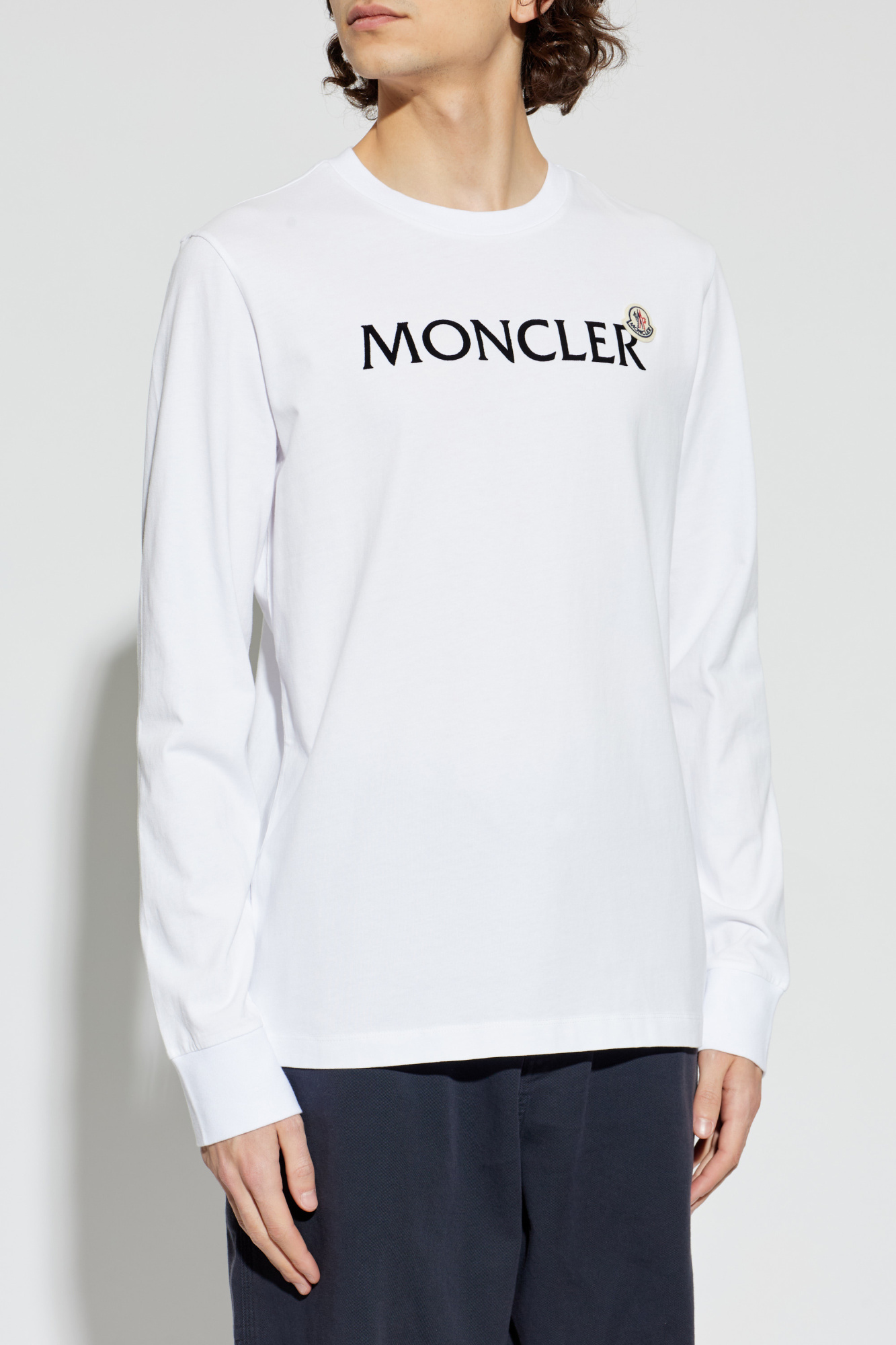 White Long sleeve T-shirt Moncler - Vitkac Canada